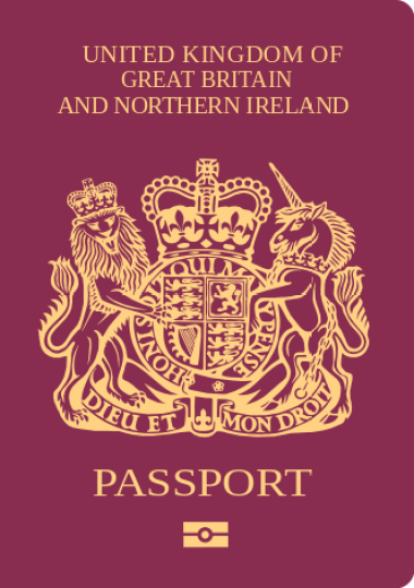 BN (O)護照封面